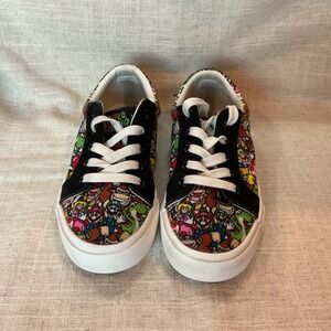 Super Mario Sneakers Size 13 Nintendo Kids Boys Girls‎ Cartoon Character Shoes
